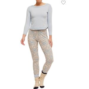 Free People Intimately Chill Evening Pajama Set